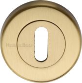 V4000-SB Heritage Brass Key Escutcheon Satin Brass Finish