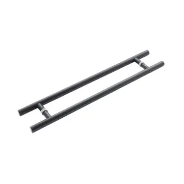 Click Here To Enlarge This Photo Of JMB521B Frelan Hardware Three One Six Guardsman Pull Handles 800mm x 32mm x 600mm (Back to Back) Matt Black