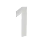 JNSS-1 Frelan Hardware Satin Stainless Steel 150mm Numeral No.1