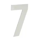 JNSS-7 Frelan Hardware Satin Stainless Steel 150mm Numeral No.7