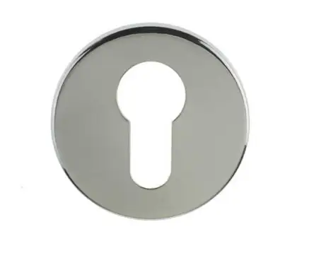 Click Here To Enlarge This Photo Of JPS02 Frelan Hardware G304 Polished Stainless Steel 52mm x 5mm Euro Profile Escutcheon