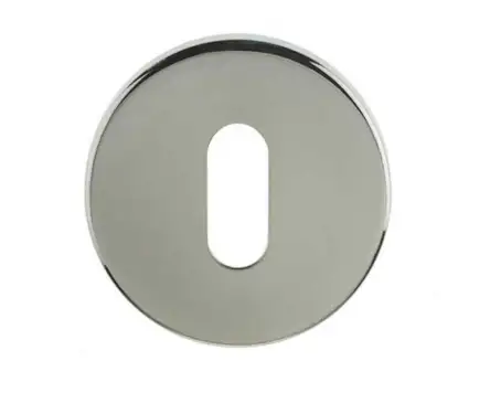 Click Here To Enlarge This Photo Of JPS03 Frelan Hardware G304 Polished Stainless Steel 52mm x 5mm Standard Keyway Escutcheon