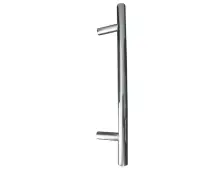 JPS110A Frelan Hardware Polished Stainless Steel T Bar Cabinet Handle 156mm x 12mm (96mm centres)