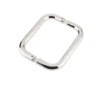 JPS120A Frelan Hardware Polished Stainless Steel (G304) 150mm x 19mm D Shape Pull Handles (Back to Back)