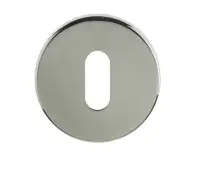 JPS16 Frelan Hardware Polished Stainless Steel (G304) Standard Keyway Escutcheon 52x8mm