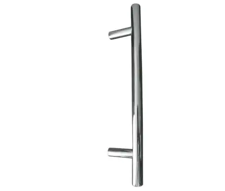 Click Here To Enlarge This Photo Of JSS110A Frelan Hardware Satin Stainless Steel T Bar Cabinet Handle 156mm x 12mm (96mm centres)