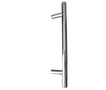 Click Here To Enlarge This Photo Of JSS110B Frelan Hardware Satin Stainless Steel T Bar Cabinet Handle 188mm x 12mm (128mm centres)