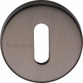 V4007-MB Heritage Brass Key Escutcheon Matt Bronze Finish