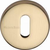 V4007-PB Heritage Brass Key Escutcheon Polished Brass Finish