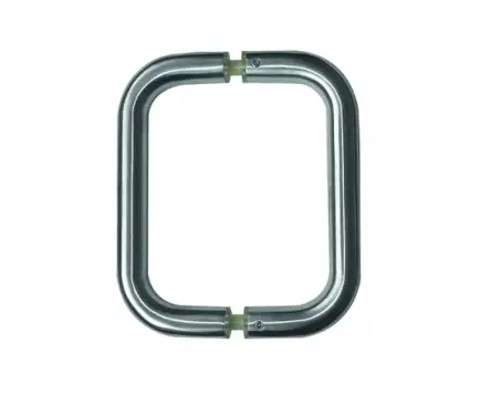 Click Here To Enlarge This Photo Of JSS123D Frelan Hardware Satin Stainless Steel (G304) 600mm x 22mm D Shape Pull Handles (Back to Back)