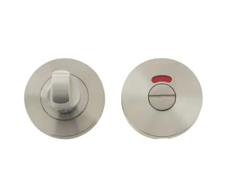 Click Here To Enlarge This Photo Of JSS226 Frelan Hardware Satin Stainless Steel (G201) Standard Turn & Release with Indicator 52x8mm
