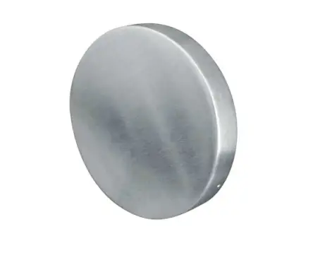Click Here To Enlarge This Photo Of JSS24B Frelan Hardware Satin Stainless Steel (G201) Blank Escutcheon 52x8mm