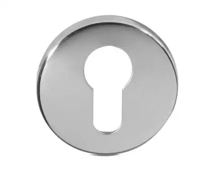 Click Here To Enlarge This Photo Of JSS28 Frelan Hardware Satin Stainless Steel (G201) Euro Profile Escutcheon 52x8mm