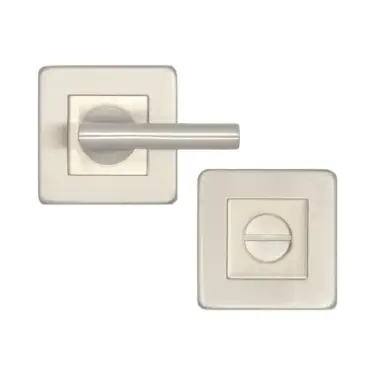 Click Here To Enlarge This Photo Of JSS356 Frelan Hardware Satin Stainless Steel (G304) Square Easy Turn & Release without Indicator
