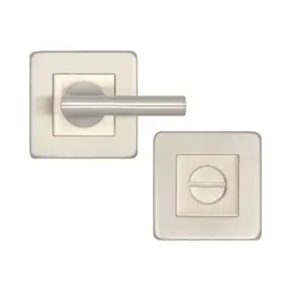 JSS356 Frelan Hardware Satin Stainless Steel (G304) Square Easy Turn & Release without Indicator