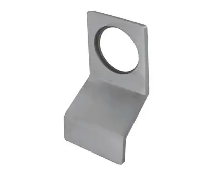 Click Here To Enlarge This Photo Of JSS40 Frelan Hardware Satin Stainless Steel Rim Cylinder Pull