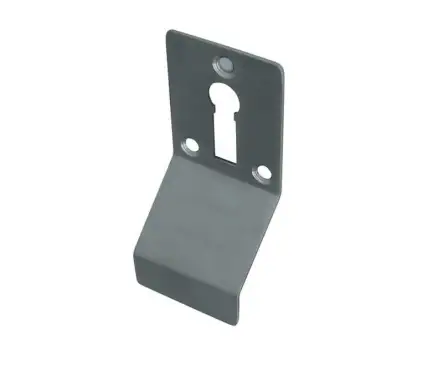 Click Here To Enlarge This Photo Of JSS40STD Frelan Hardware Satin Stainless Steel Standard Keyway Cylinder Pull