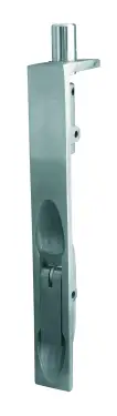 Click Here To Enlarge This Photo Of JSS50 Frelan Hardware Satin Stainless Steel Lever Action Flush Bolt (Square Forend) 150mm x 20mm