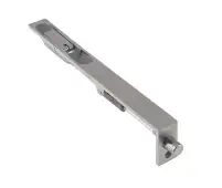 JSS51 Frelan Hardware Satin Stainless Steel Lever Action Flush Bolt (Square Forend) 200mm x 20mm