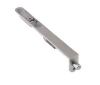 JSS51R Frelan Hardware Satin Stainless Steel Lever Action Flush Bolt (Radius Forend) 200mm x 20mm