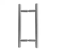 JSS521D Frelan Hardware Satin Stainless Steel (G304) 32mm Guardsman Pull Handles 1800mm x 32mm x 1600mm (Back to Back)