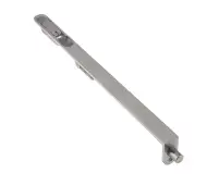JSS52R Frelan Hardware Satin Stainless Steel Lever Action Flush Bolt (Radius Forend) 305mm x 20mm