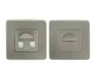 JSS54 Frelan Hardware Satin Stainless Steel Square Turn & Release without Indicator