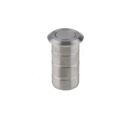 Click Here To Enlarge This Photo Of JSS5642 Frelan Hardware Stainless Steel Dust Proof Spring Floor Bolt Socket for Concrete 20x25mm Satin Stainless Steel
