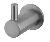 JSS665 Frelan Hardware Satin Stainless Steel Single Robe Hook 37mm