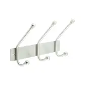 JSS800 Frelan Hardware Satin Stainless Steel Multi Hook Units 250mm