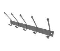 JSS801 Frelan Hardware Satin Stainless Steel Multi Hook Units 450mm