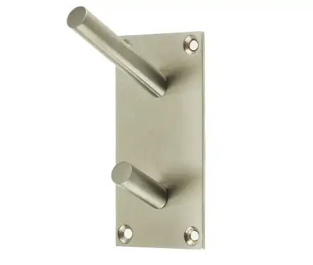 Click Here To Enlarge This Photo Of JSS901B Frelan Hardware Satin Stainless Steel Hat & Coat Hook 90x45mm