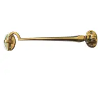 JV110HPB Frelan Hardware Jedo Solid Brass Cabin Hook 50mm Polished Brass