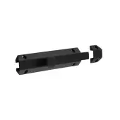 JV168MB Frelan Hardware Jedo Architectural Slide Door Bolt 150mm x 35mm Matt Black