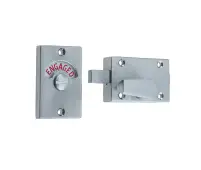 JV2662SC Frelan Hardware Jedo Bathroom Indicator Bolt 61mm x 42mm Satin Chrome