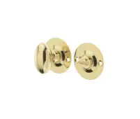 JV2670PB Frelan Hardware Jedo Bathroom Turn & Release with 5mm spindle Polished Brass