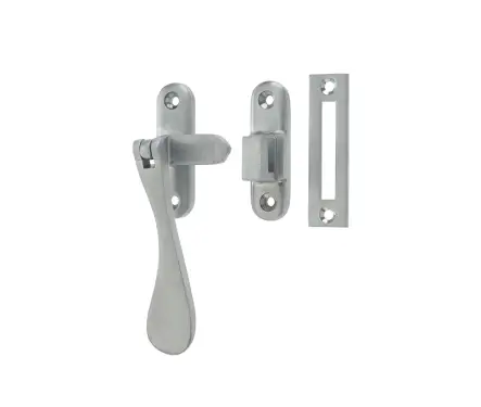 Click Here To Enlarge This Photo Of JV301SC Frelan Hardware Jedo Victorian Casement Fastener 90mm Satin Chrome