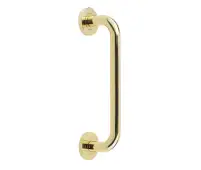 JV3500APB Frelan Hardware Jedo Thame Pull Handle 225mm x 19mm Polished Brass