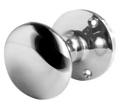 Click Here To Enlarge This Photo Of JV35BPC Frelan Hardware Jedo Kontrax Mushroom Mortice Door Knobs Polished Chrome