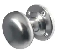 JV35BSC Frelan Hardware Jedo Kontrax Mushroom Mortice Door Knobs Satin Chrome