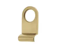 JV40PB Frelan Hardware Jedo Plain Rim Cylinder Pull Polished Brass