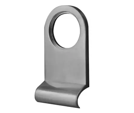 Click Here To Enlarge This Photo Of JV40SC Frelan Hardware Jedo Plain Rim Cylinder Pull Satin Chrome