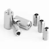 JV4201PC Frelan Hardware Jedo Locking Sash Stops Polished Chrome