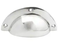 JV423PC Frelan Hardware Jedo Drawer Pulls 85mm Polished Chrome
