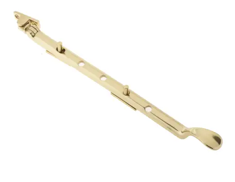 Click Here To Enlarge This Photo Of JV44BPB Frelan Hardware Jedo Victorian Casement Stay 300mm Polished Brass