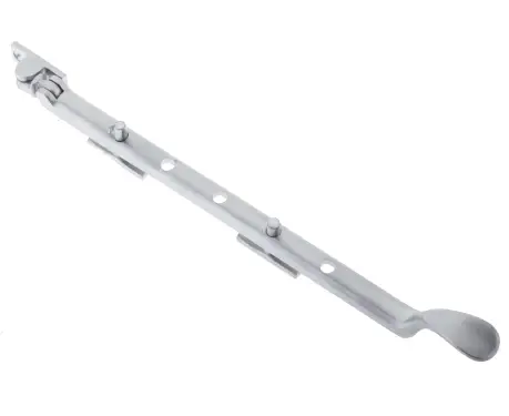 Click Here To Enlarge This Photo Of JV44BSC Frelan Hardware Jedo Victorian Casement Stay 300mm Satin Chrome