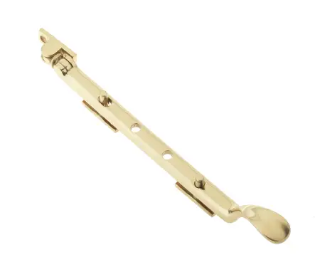 Click Here To Enlarge This Photo Of JV44SPB Frelan Hardware Jedo Victorian Casement Stay 250mm Polished Brass