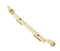 JV44SPB Frelan Hardware Jedo Victorian Casement Stay 250mm Polished Brass