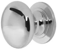 JV47APC Frelan Hardware Jedo Traditional Cupboard Knob 25mm Polished Chrome