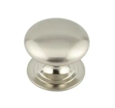Click Here To Enlarge This Photo Of JV47CSN Frelan Hardware Jedo Traditional Cupboard Knob 38mm Satin Nickel